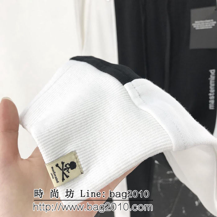MMJ TNF19FW春季新款長褲 黑白拼色設計 數碼直噴LOGO 開模五金 定制高織螺紋棉面料 男女同款 ydi2622